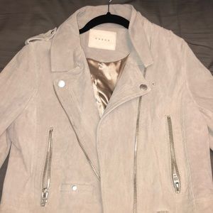Blanknyc suede moto jacket